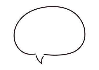 ペンの手描き吹き出し