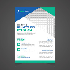 Creative Business Flyer Template Design
