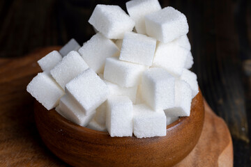 Refined white beet sugar, cubes