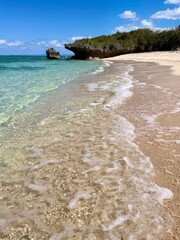 沖縄の海と空