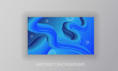 Abstract background with 3D lines, Abstract fluid wave. Innovation background design for the cover, landing page. Modern Wallpaper