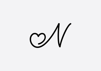 Love font circle sign. love logo design and heart font design by the letters and alphabets