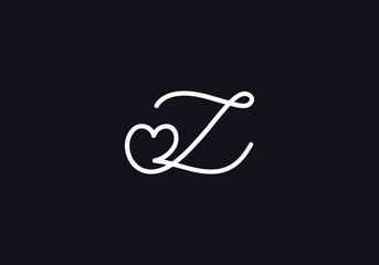 Love font circle sign. love logo design and heart font design by the letters and alphabets