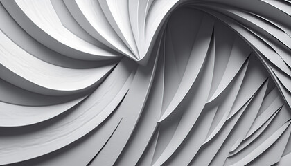 Fototapeta premium The Beauty of Imperfection, the Unique Characteristics of Creased White Paper Texture, Generative AI