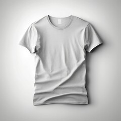 Blank T-Shirt Mockup - A versatile template for showcasing your branding and design ideas in various industries such as business, marketing, and creative services