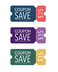 set of labels, Coupon
