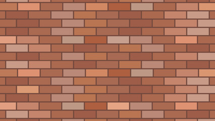 Obraz premium red brick pattern background brick block