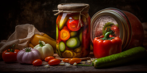 Traditional Russian Pickled Vegetables: A Time-Honored Food Preservation Technique