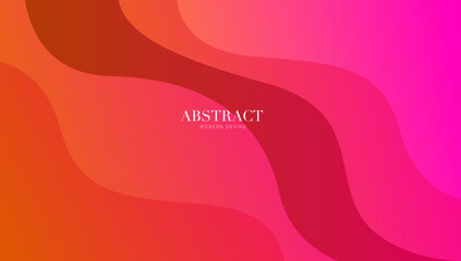 abstract background with ribbon