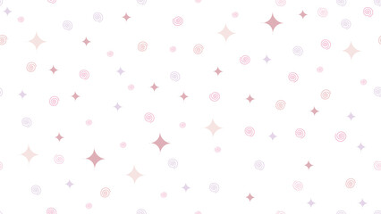 Pink Present seamless pattern for gift wrapping paper, Vector illustration 
