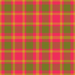 Check plaid pattern. Tartan texture seamless. Fabric textile background vector.