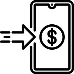 mobile payment icon