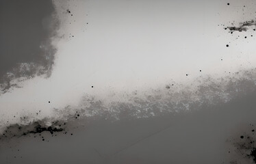 Abstract paint background with dark grey grunge texture. white copy space for text.