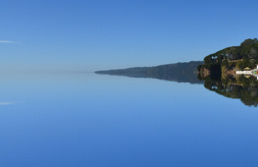 a beautiful panorama of a beach on the coast of Chile