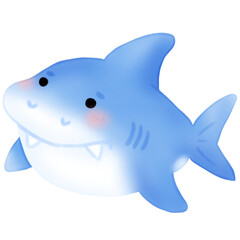 Baby Shark, Shark illustration, fish, sea creature 