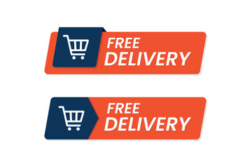 Free delivery vector illustration design