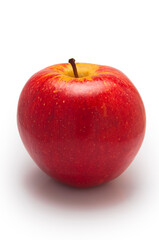 red apple isolated on white background