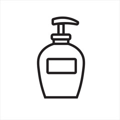 Jar of cosmetics icon vector illustration symbol