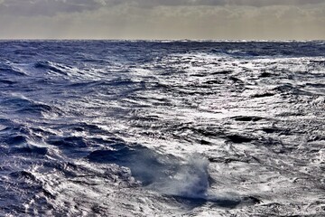 Obraz premium Wetter auf offener See