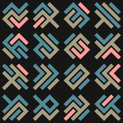 Asemic Glyph writing hieroglyph imitation abstract illustration