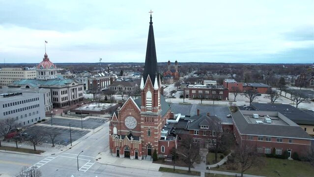 St. Willebrord Catholic Church is a parish of the Roman Catholic Diocese of Green Bay located in downtown Green Bay, Wisconsin. It was founded in 1864 by Dutch immigrants.