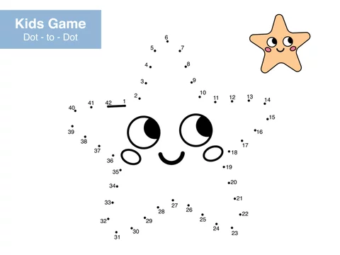 Connect the Dots and Draw a Diamond. Dot To Dot Number Game for Kids Stock  Vector - Illustration of template, connect: 271330482