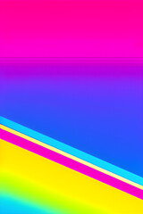 Obraz premium Abstract retro colorful background. Generative AI