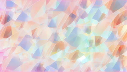 Obraz premium Abstract crystal pastel background/ wallpaper/ banner