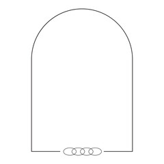 Monoline Arch Frame