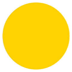 Geometric Circle Shape  on a Transparent Background