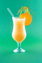 Batida Orange im Fancy Glas