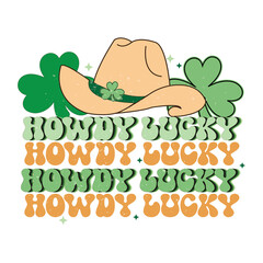 St Patrick's Day Retro Sublimation