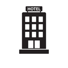 hotel icon vector