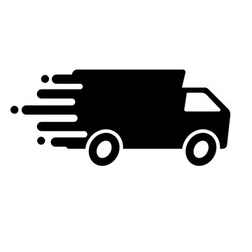 fast shipping vector, delivery icon 