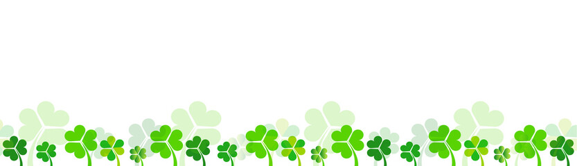 StPatrick's day Shamrock background