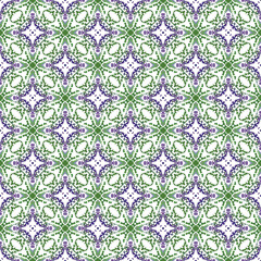 Floral knitted embroidery on white background.geometric ethnic oriental pattern traditional.  Abstract vector illustration. Design for texture,fabric,clothing,wrapping,decoration,scarf,print. 