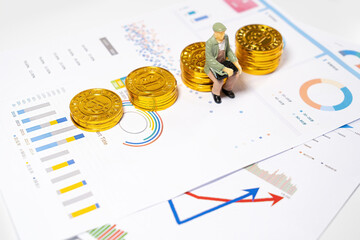 Medical pension and social insurance concept