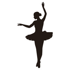 Ballet Dancer Silhouette