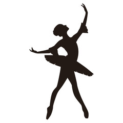Ballet Dancer Silhouette