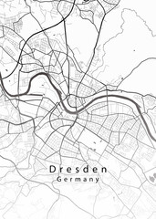 Dresden Germany City Map