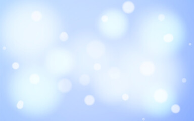Sky blue bokeh soft light abstract background, Vector eps 10 illustration bokeh particles, Background decoration