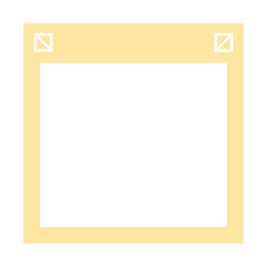 pastel paper frame

