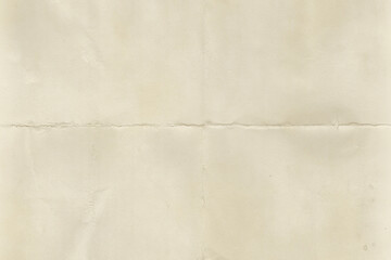Retro old paper with a folding line printable background
