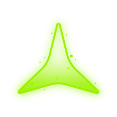 neon fade star shape
