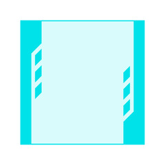 square hud interface frame
