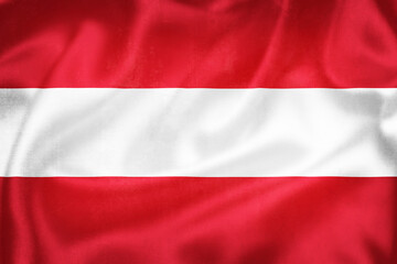 Grunge 3D illustration of Austria flag