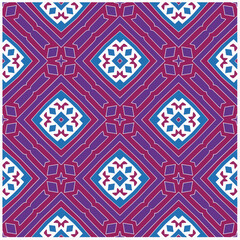 Seamless vector background with repeat pattern.Abstract ethnic rug ornamental seamless pattern.Perfect for fashion, textile design, cute themed fabric, on wall paper, wrapping paper and home decor.