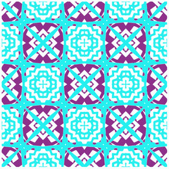 Seamless vector background with repeat pattern.Abstract ethnic rug ornamental seamless pattern.Perfect for fashion, textile design, cute themed fabric, on wall paper, wrapping paper and home decor.