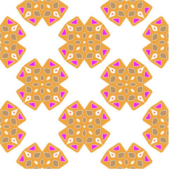 Seamless vector background with repeat pattern.Abstract ethnic rug ornamental seamless pattern.Perfect for fashion, textile design, cute themed fabric, on wall paper, wrapping paper and home decor.