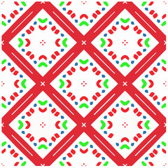 Seamless vector background with repeat pattern.Abstract ethnic rug ornamental seamless pattern.Perfect for fashion, textile design, cute themed fabric, on wall paper, wrapping paper and home decor.